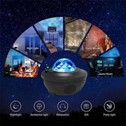 Galaxy Projector with Bluetooth Music Speaker